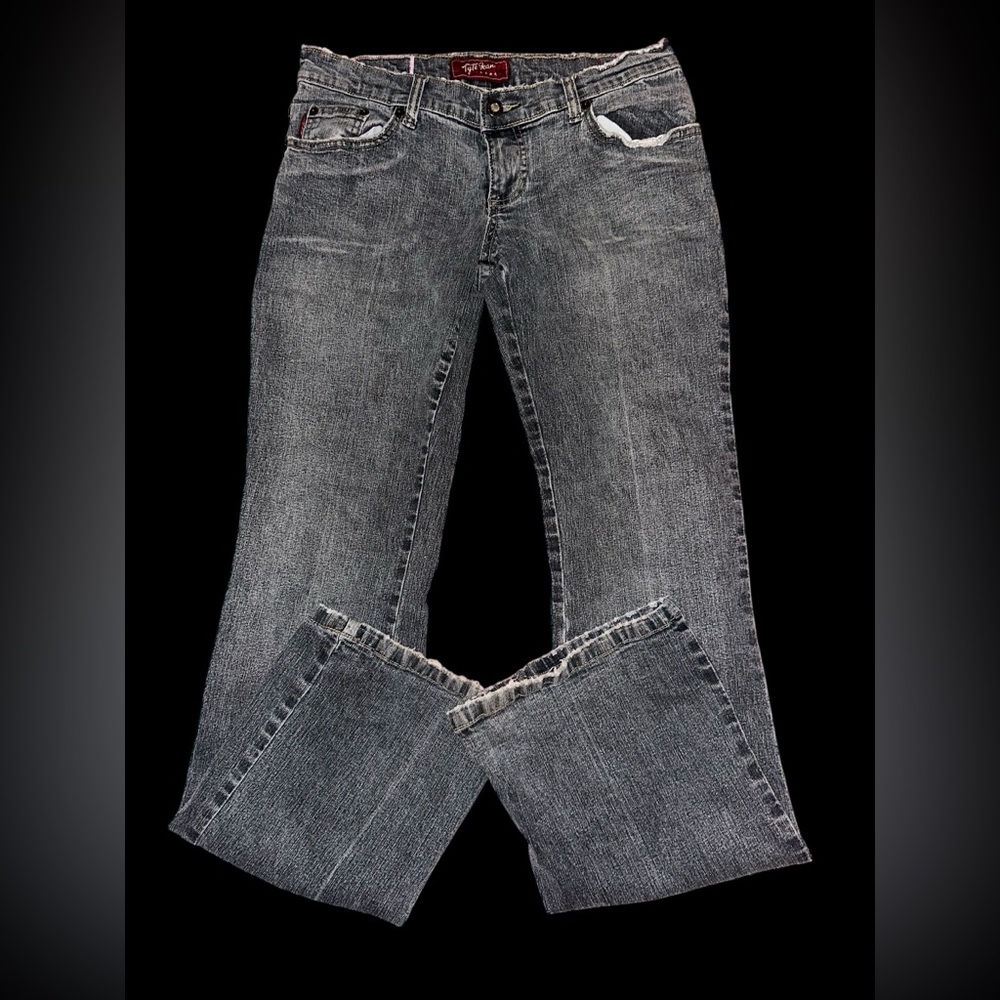 Y2K Tyte Jeans Women's Grey wash/Black wash Straight Leg Jeans Size 7